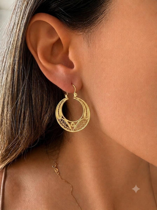 ARETES CANDONGA FILIGRANA